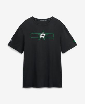 Men's Black Dallas Stars Authentic Pro Primary Logo T-Shirt