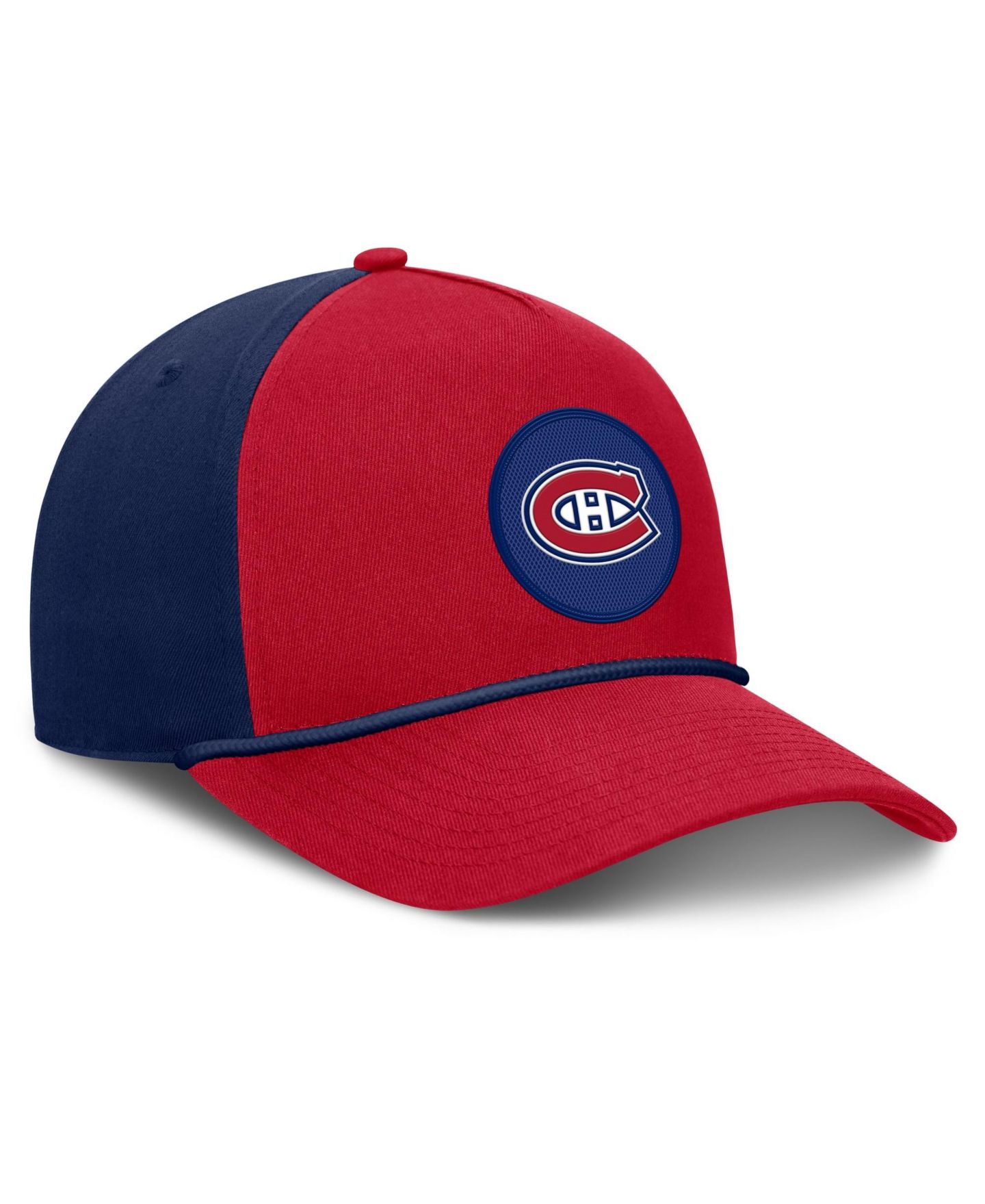 Мужская кепка Fanatics Red Montreal Canadiens Authentic Pro Rink A-Frame Adjustable Hat — фото 3