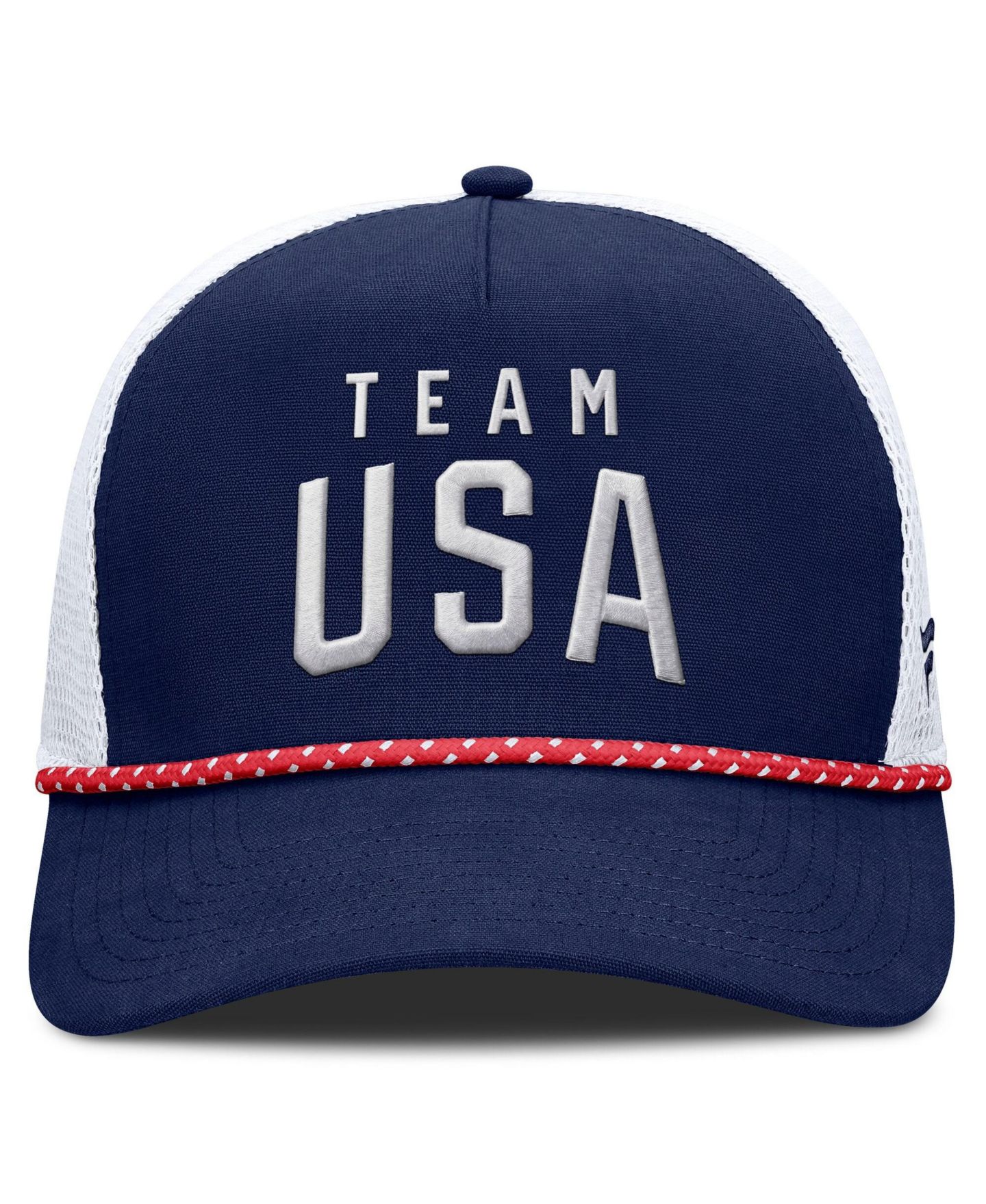 Мужская кепка Fanatics Navy Muscle Adjustable Hat — фото 2