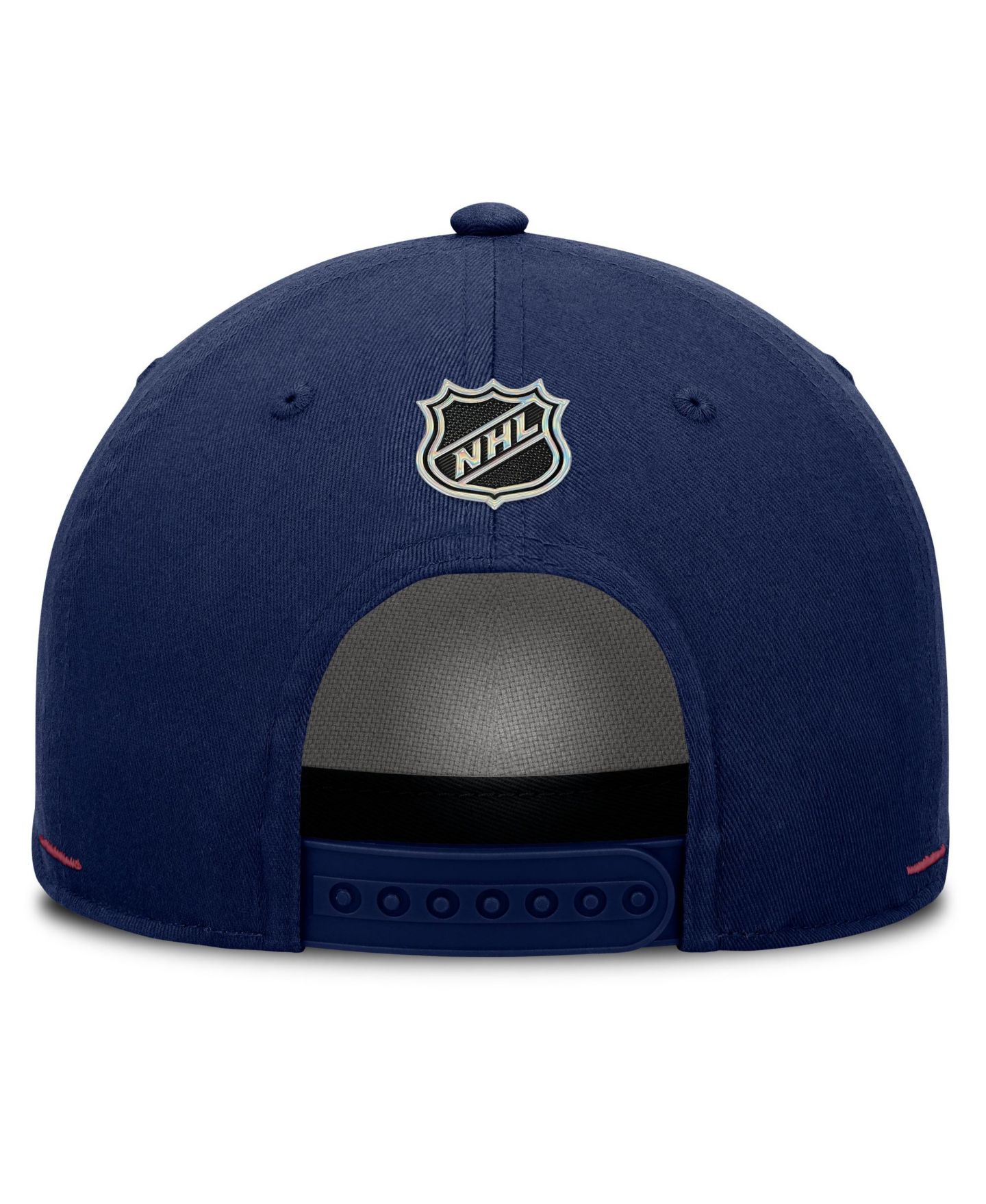 Мужская кепка Fanatics Navy Colorado Avalanche Alternate Authentic Pro Rink A-Frame Adjustable Hat — фото 4