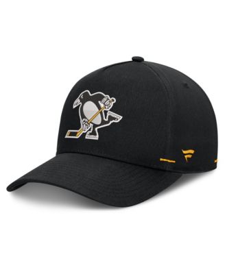 Men's Black Pittsburgh Penguins Alternate Authentic Pro Rink A-Frame Adjustable Hat
