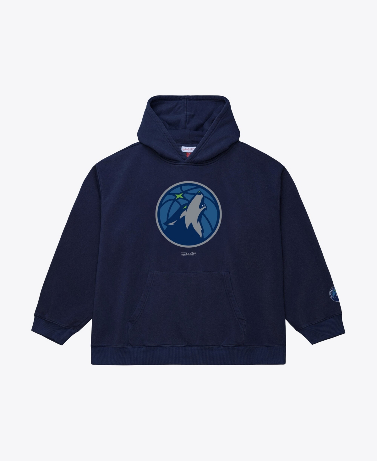 Mitchell & Ness Men's Navy Minnesota Timberwolves Basic Fleece Hoodie