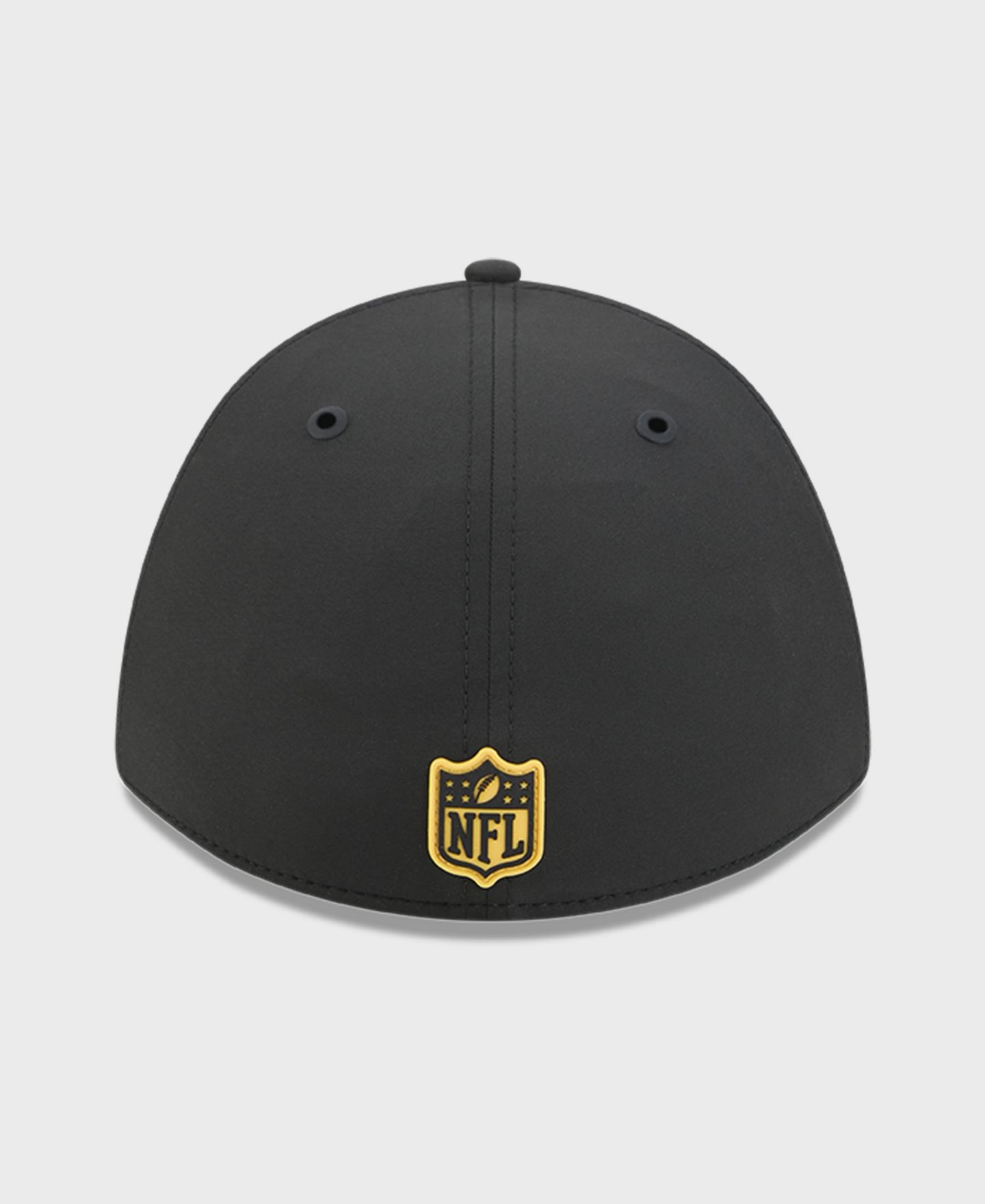 Мужская кепка New Era Black Pittsburgh Steelers 2026 Sideline Throwback 39THIRTY M-Crown Flex Hat — фото 4
