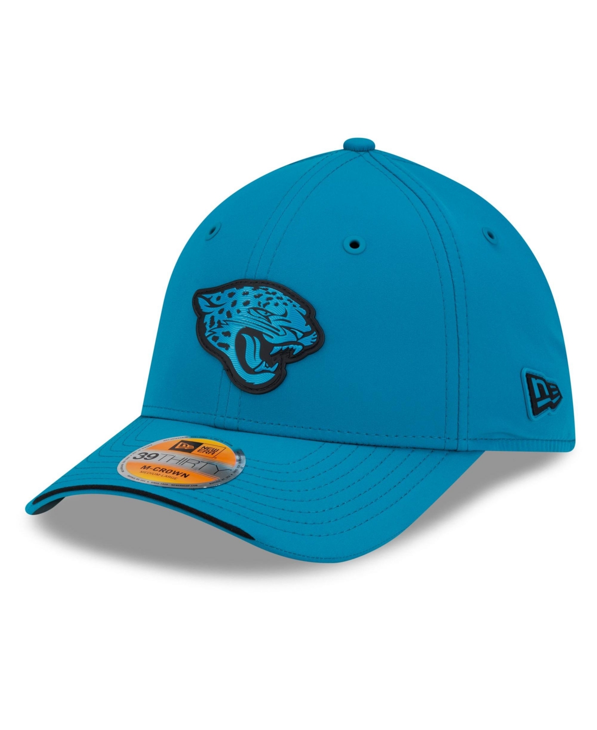 New Era Men's Teal Jacksonville Jaguars 2026 Sideline 39THIRTY M-Crown Flex Hat - Teal
