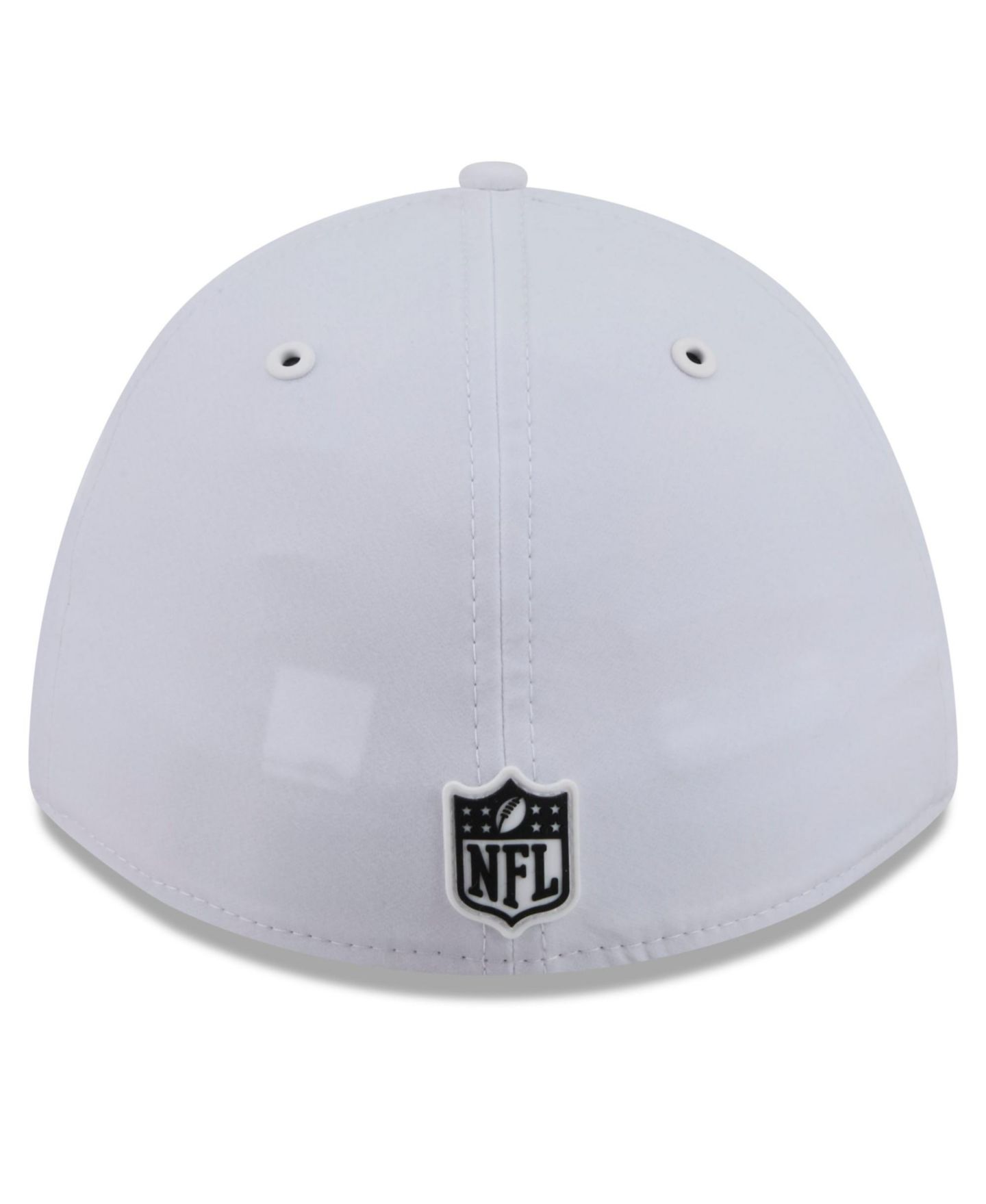 Мужская кепка New Era White Cincinnati Bengals 2026 Sideline 39THIRTY M-Crown Flex Hat — фото 4