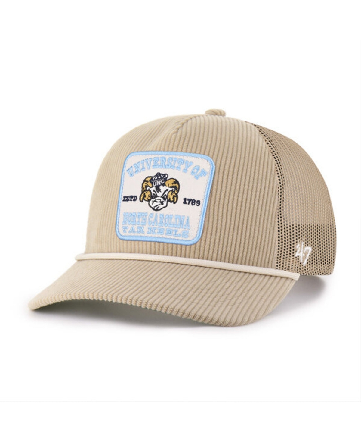 '47 Brand Men's and Women's Khaki North Carolina Tar Heels Cordlandia Hitch Adjustable Hat - Khaki