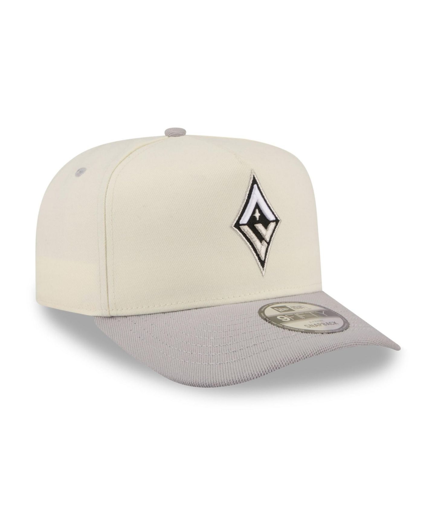 Мужская кепка New Era White Las Vegas Aces Wordmark 9FIFTY A-Frame Snapback Hat — фото 3