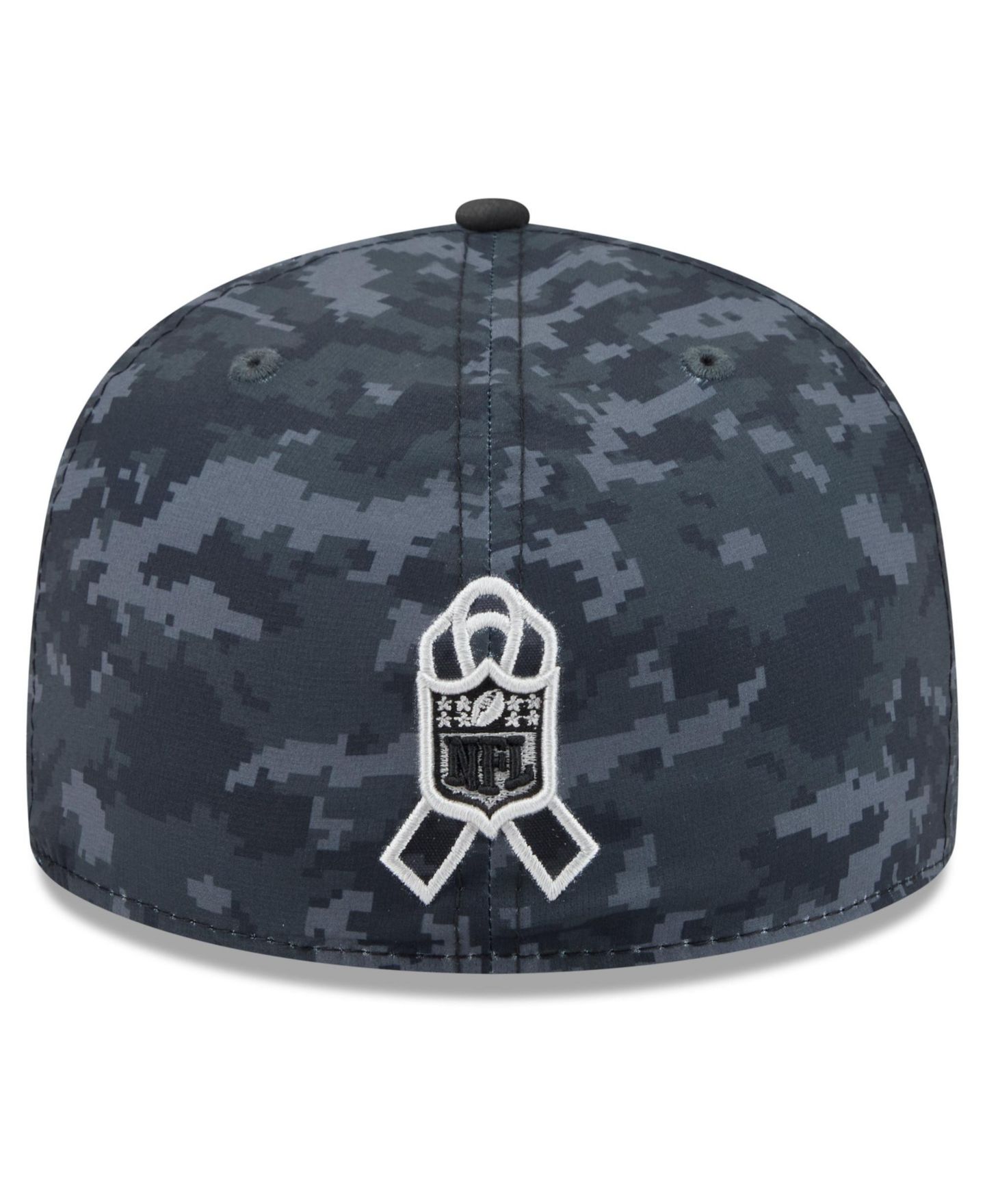 Мужская кепка New Era Black San Francisco 49ers 2026 Salute To Service 59FIFTY Fitted Hat — фото 4