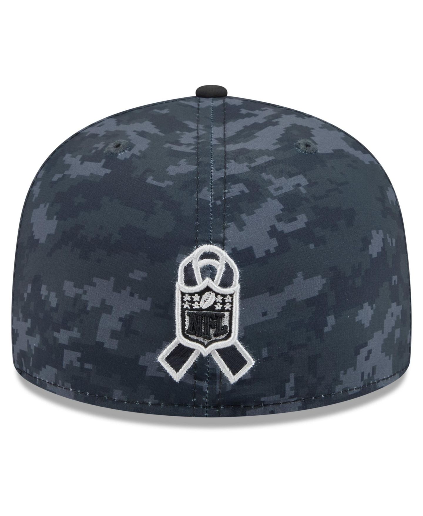 Мужская кепка New Era Black Minnesota Vikings 2026 Salute To Service 59FIFTY Fitted Hat — фото 4