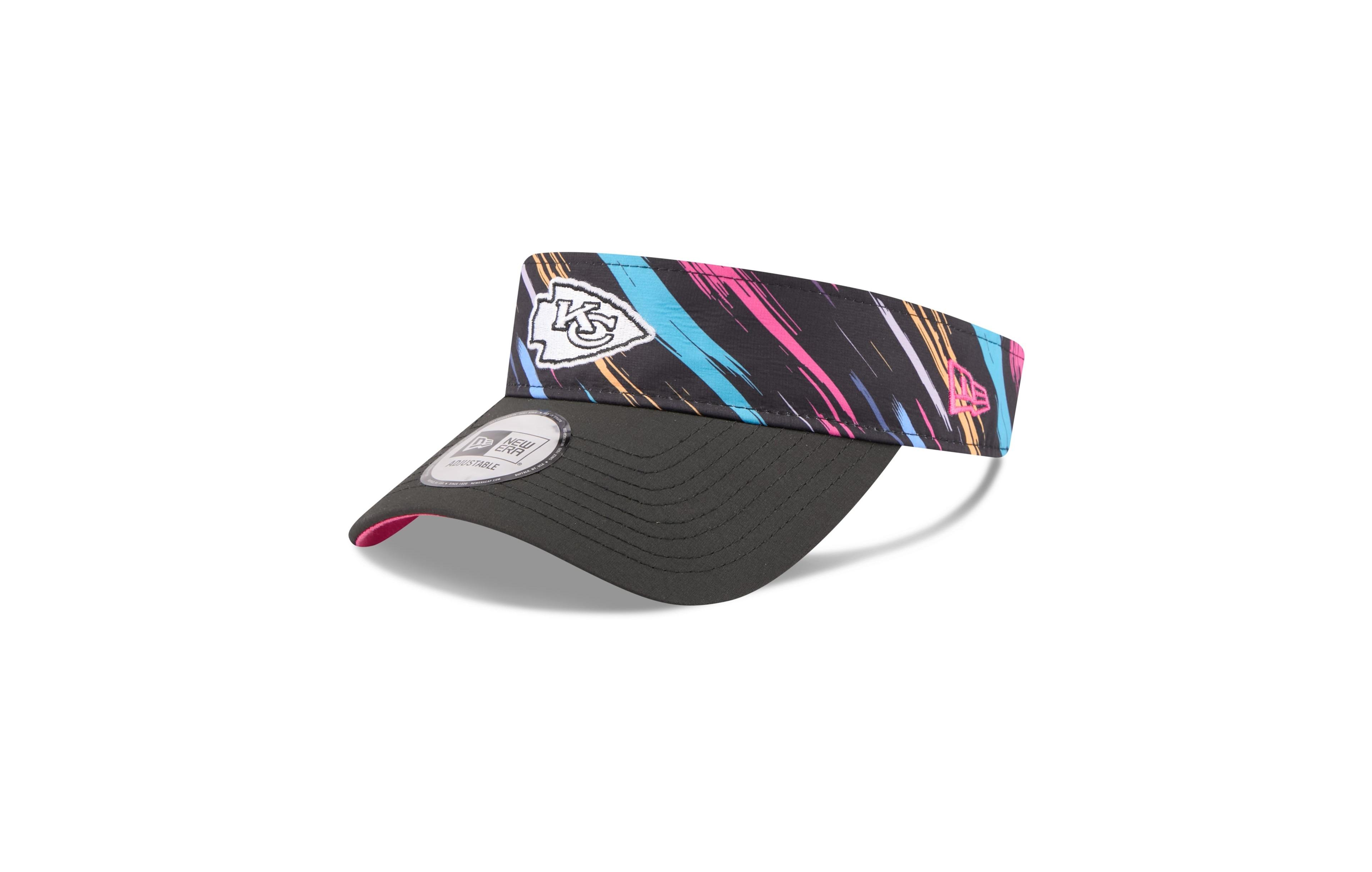 New Era Men's Black Kansas City Chiefs 2026 Nfl Crucial Catch Adjustable Visor