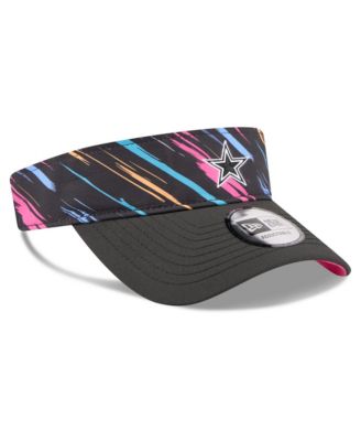 Men's Black Dallas Cowboys 2026 NFL Crucial Catch Adjustable Visor