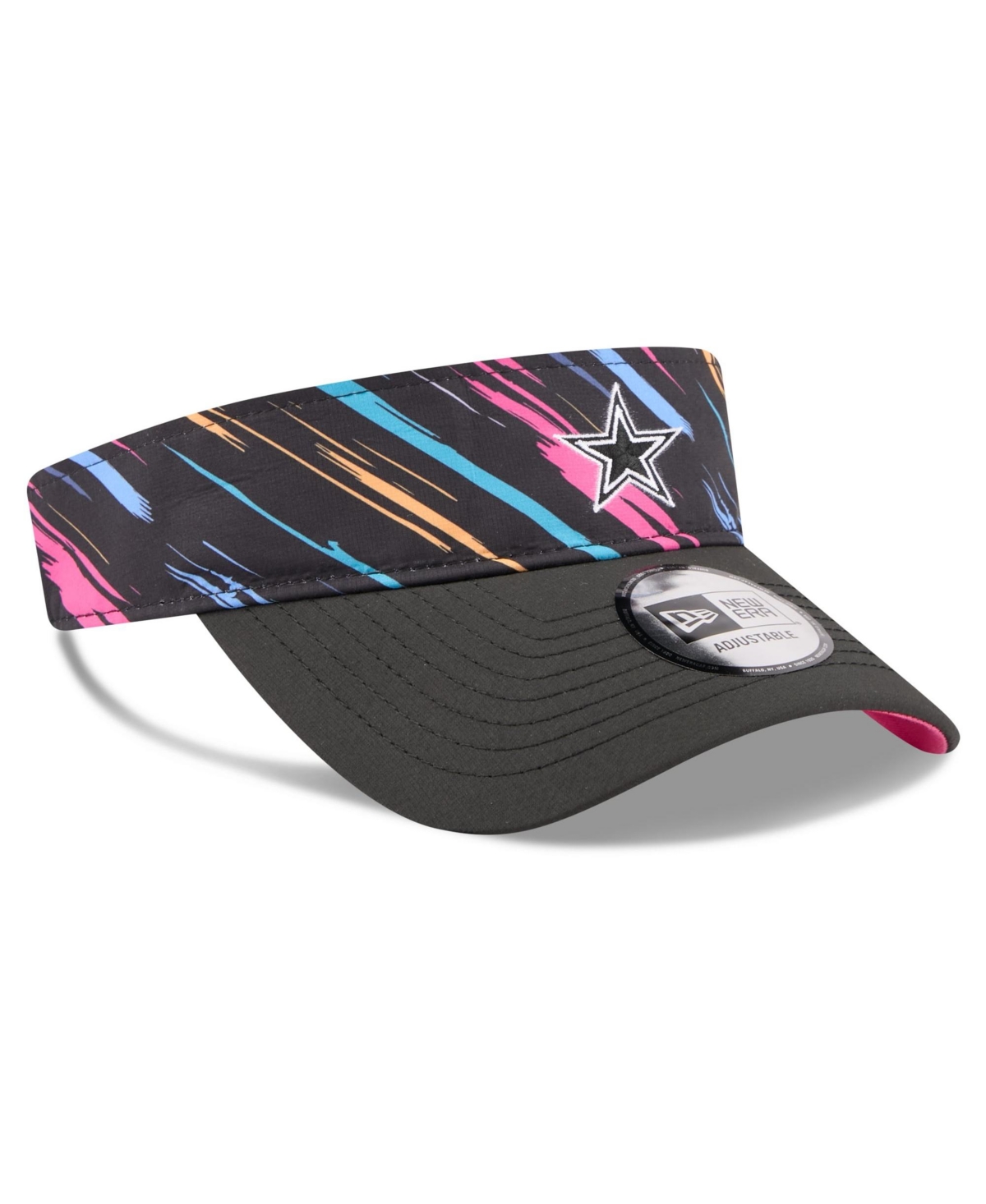 New Era Men's Black Dallas Cowboys 2026 Nfl Crucial Catch Adjustable Visor - Black