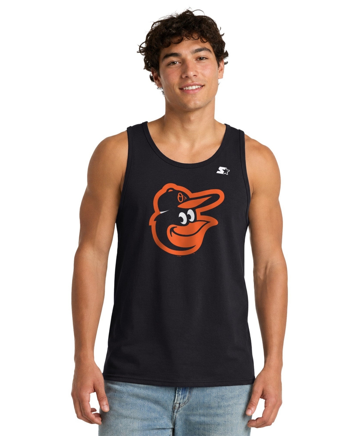 Starter Men's Black Baltimore Orioles Tank Top - Black