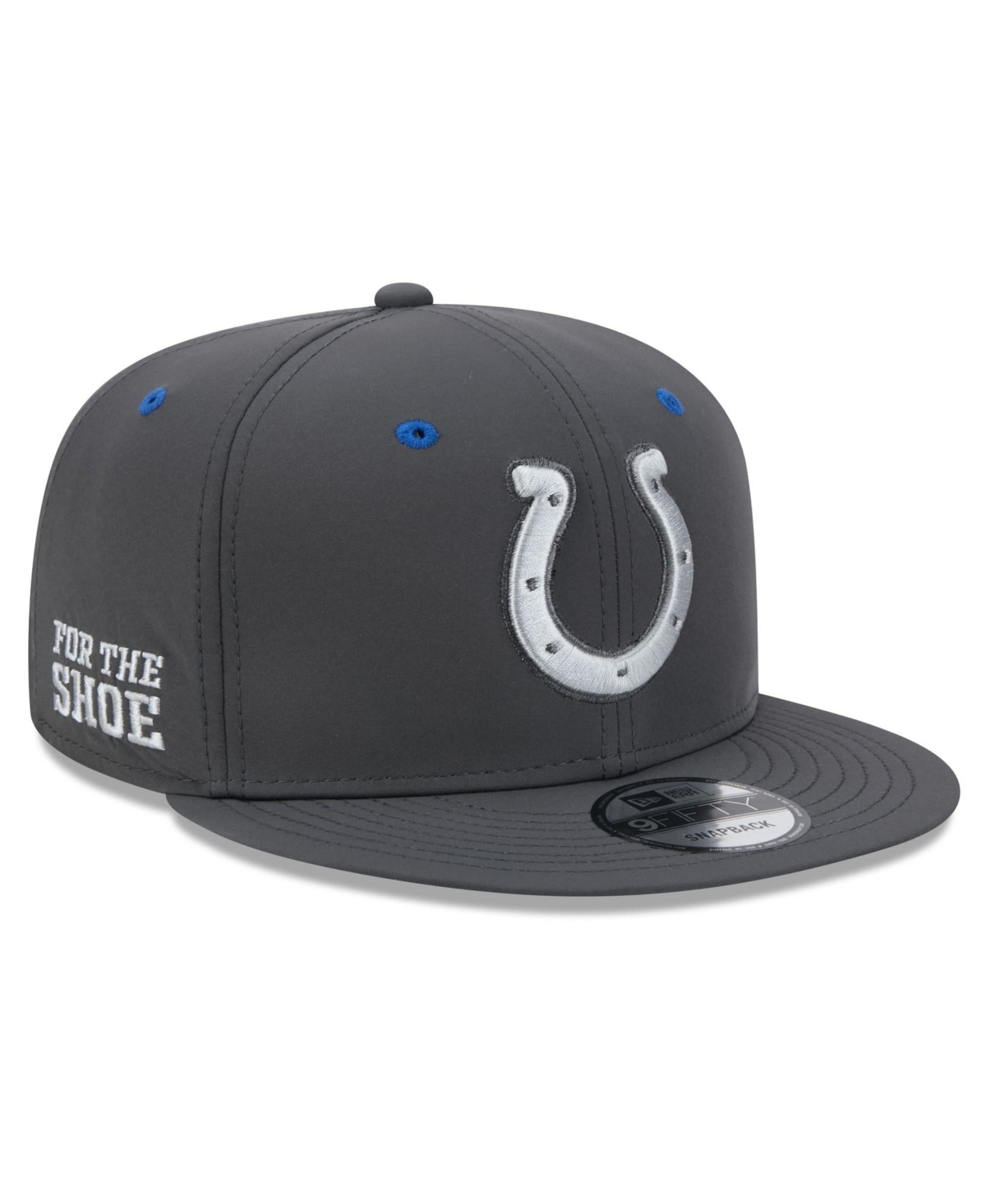 New Era Men's Anthracite Indianapolis Colts 2026 Rivalries Collection 9FIFTY Snapback Hat