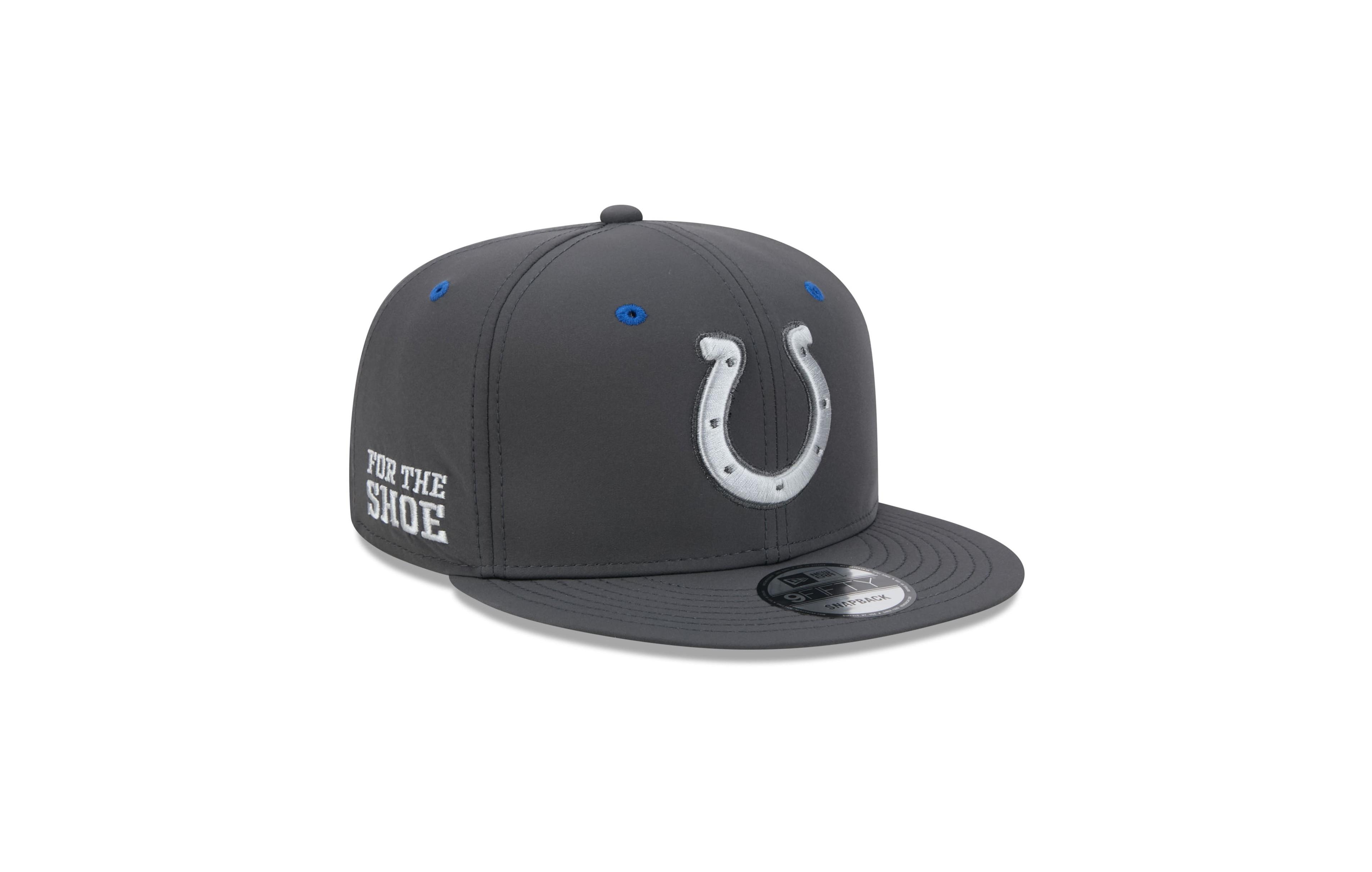 New Era Men's Anthracite Indianapolis Colts 2026 Rivalries Collection 9FIFTY Snapback Hat