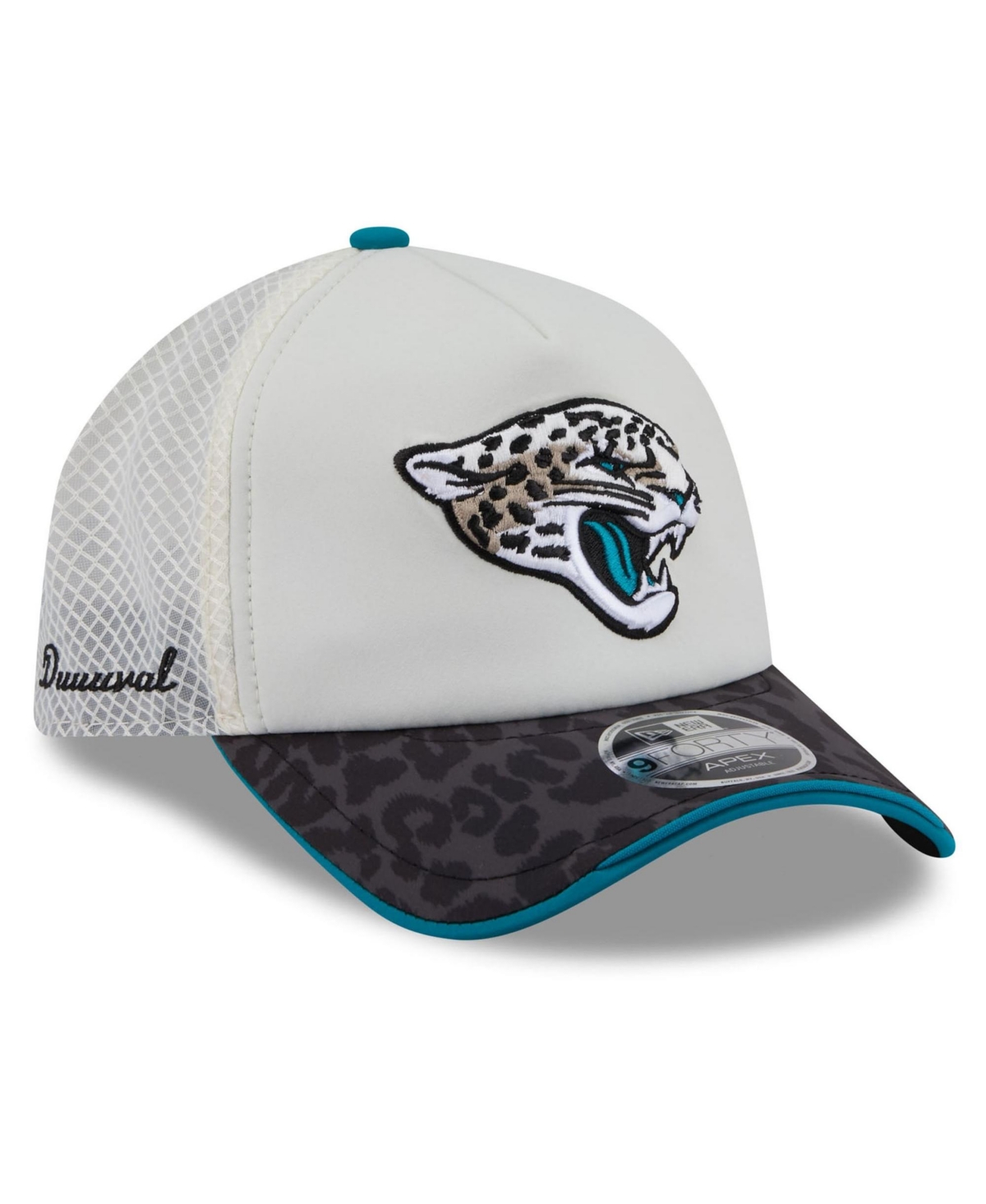 New Era Men's Natural Jacksonville Jaguars 2026 Rivalries Collection 9FORTY Apex Adjustable Hat - Natural, Black