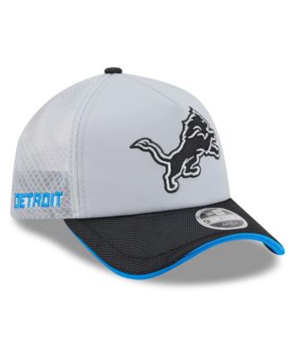 Men's Silver Detroit Lions 2026 Rivalries Collection 9FORTY Apex Adjustable Hat