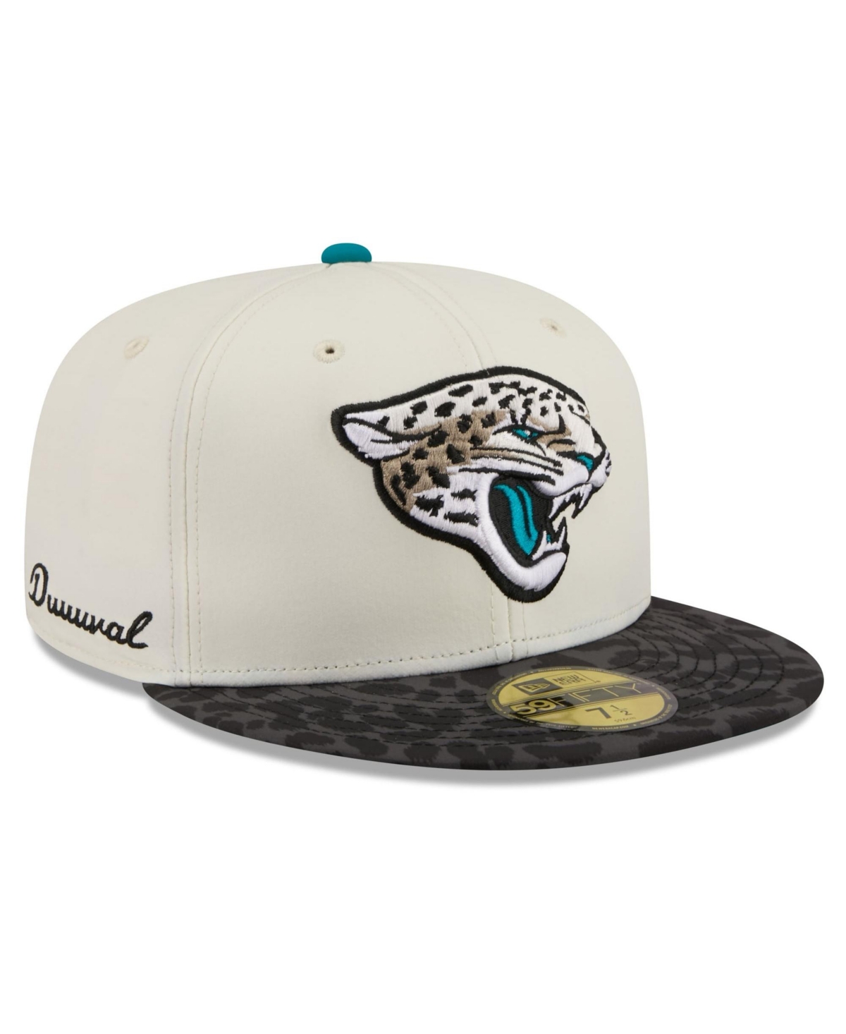 New Era Men's Natural Jacksonville Jaguars 2026 Rivalries Collection 59FIFTY Fitted Hat - Natural, Black