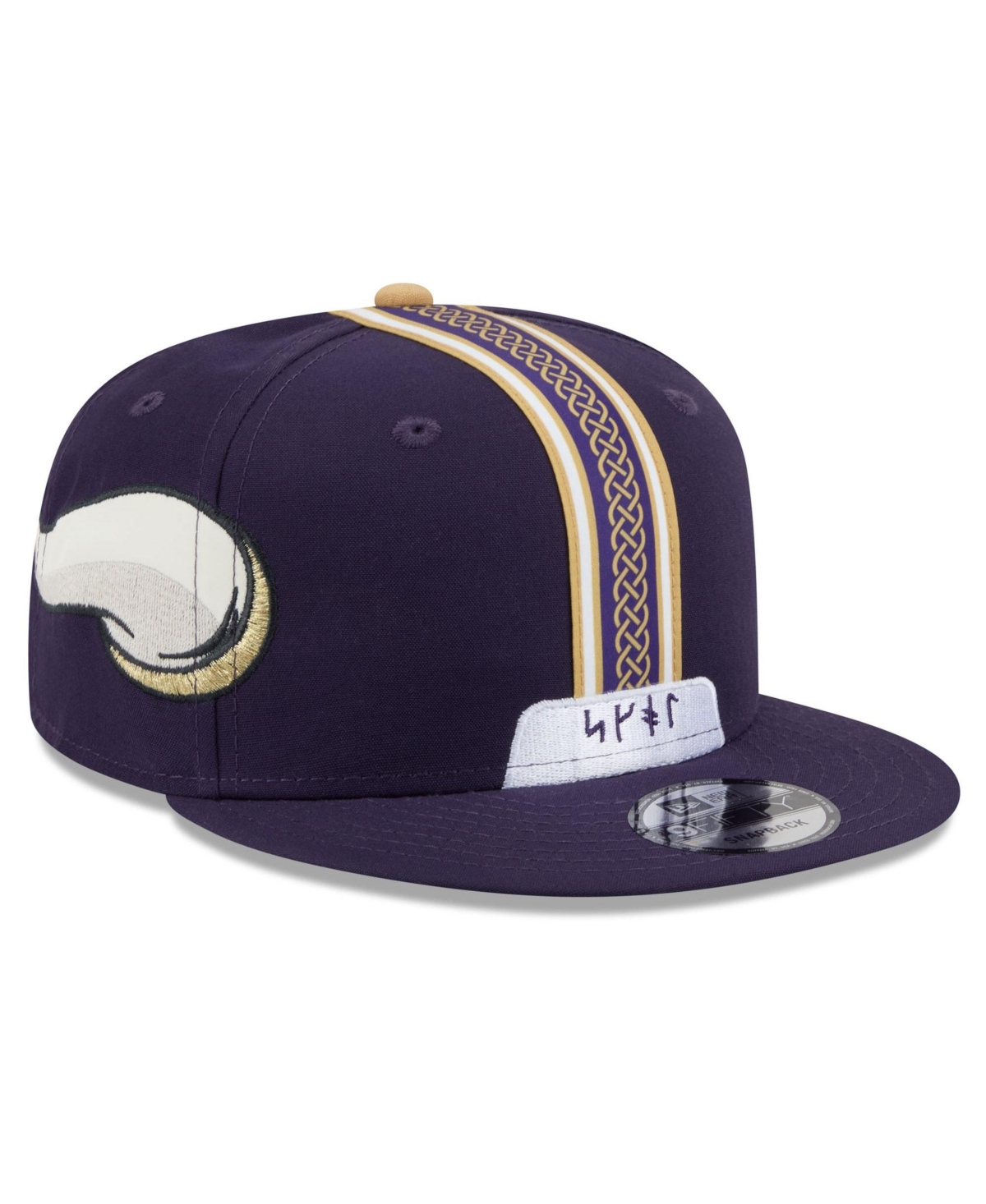 New Era Men's Purple Minnesota Vikings 2026 Rivalries Collection Fan Pack Helmet 9FIFTY Snapback Hat - Purple