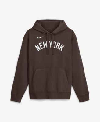 Men's Brown New York Yankees Core Cinder Club Fleece Hoodie