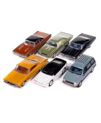 1/64 Scale 2025 Release 2 Set A Premium Die-Cast Model Cars, 6-Piece Set