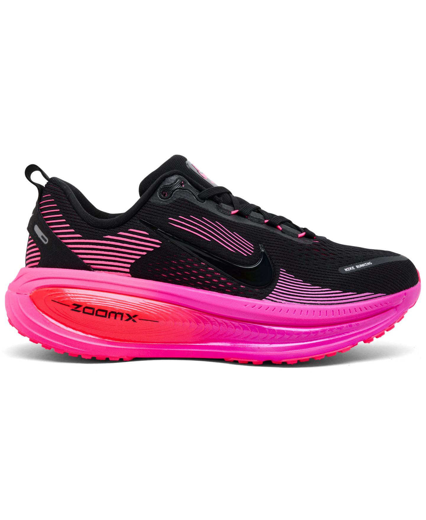 Женские кроссовки Nike Road-Running Low-Top Vomero 18 Sneakers, цвет: Чёрный — фото 2