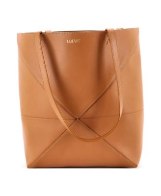 Medium Puzzle Fold Tote Leather