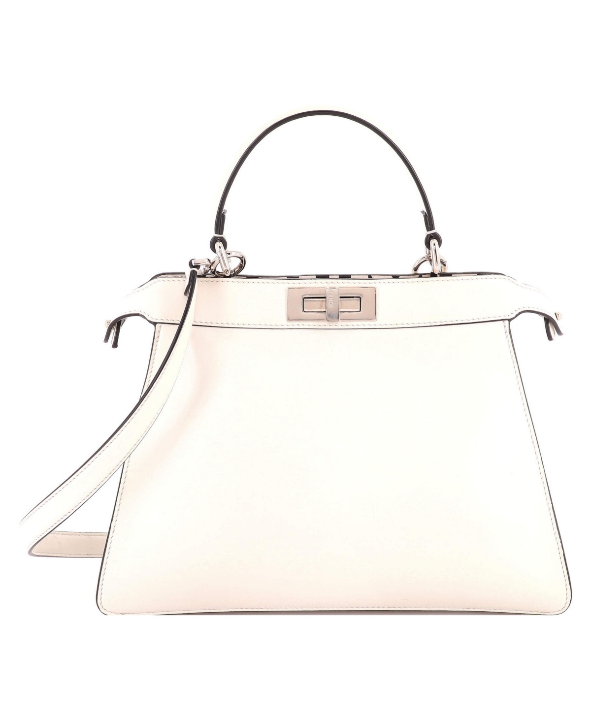 Pre-Owned Fendi Medium x Marc Jacobs Peekaboo ISeeU Bag Leather