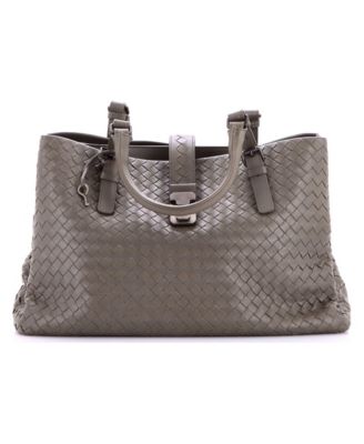 Medium Roma Bag Intrecciato Nappa