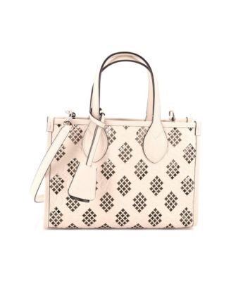 Small Convertible Tote GG Debossed Laser Cut Leather