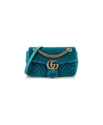 Small GG Marmont Flap Bag Matelasse Velvet