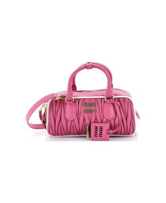 Regular Arcadie Top Handle Bag Matelasse Leather