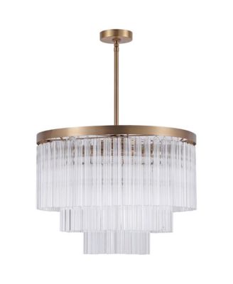 Alayne Tiered Glass Chandelier