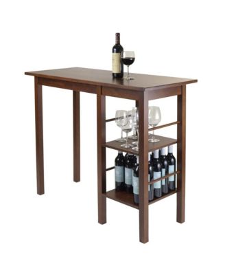 Antique Walnut Dining Table with Storage - Small Kitchen Table for 2