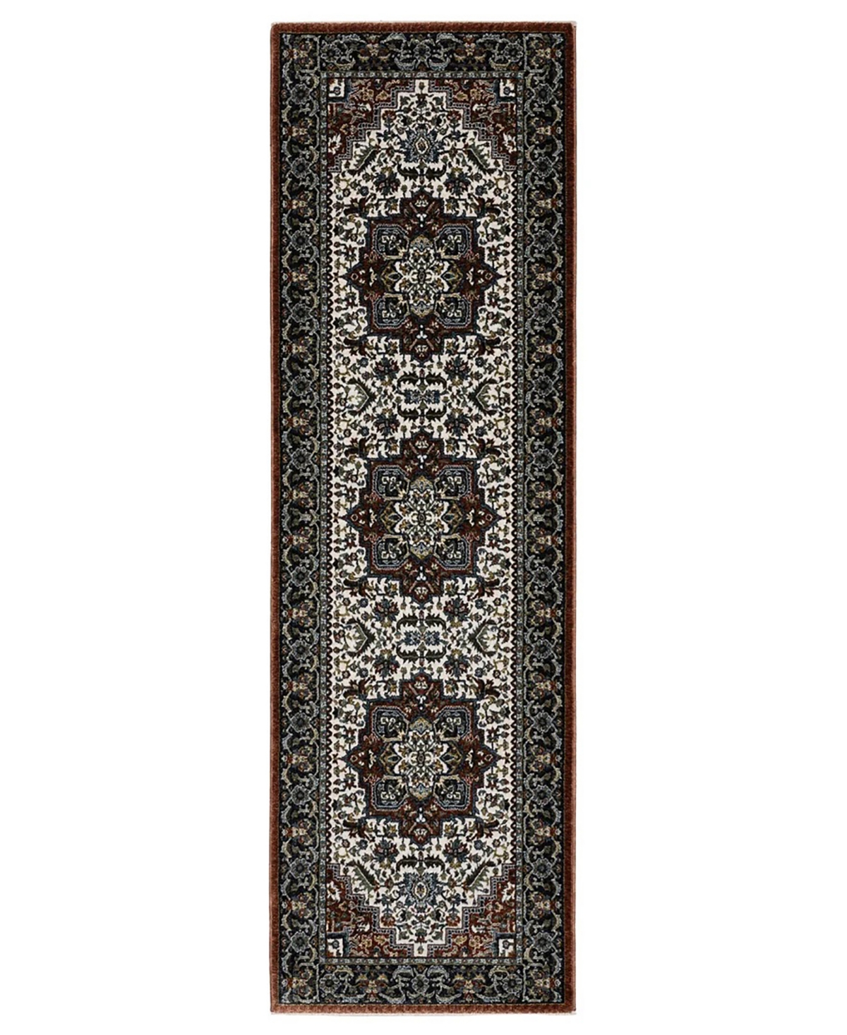 Oriental Weavers Vivian VI06A 2'3x7'6 Runner Area Rug