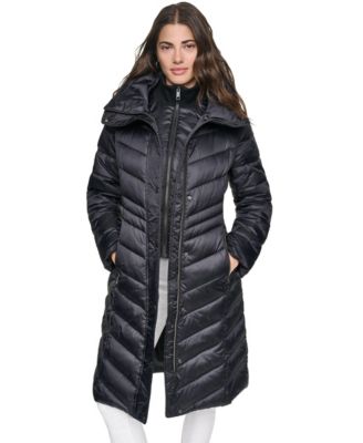 Women's Clements Chevron Quilted Puffer Coat