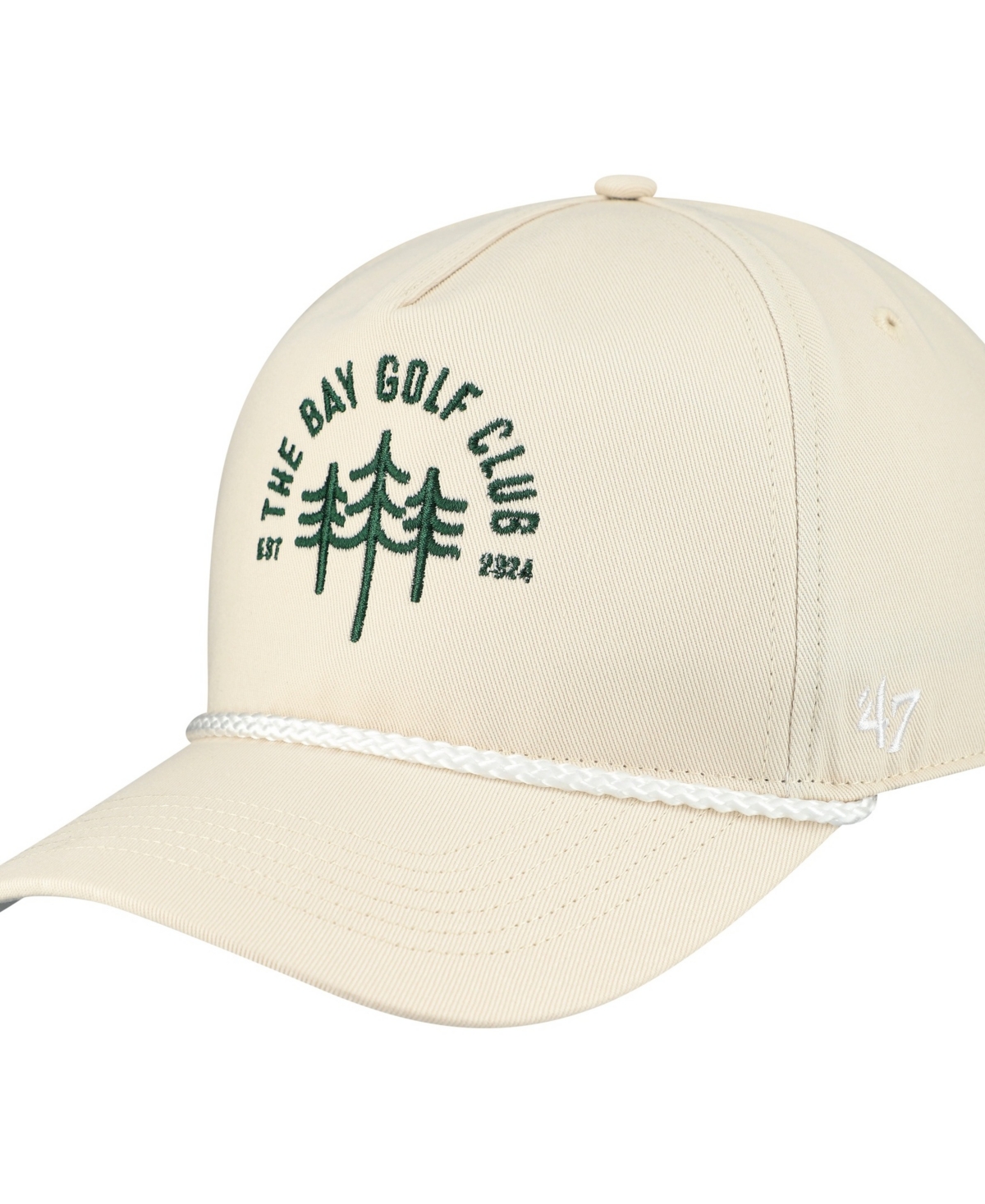'47 Brand Men's Natural The Bay Golf Club Rope Hitch Adjustable Hat - Natural
