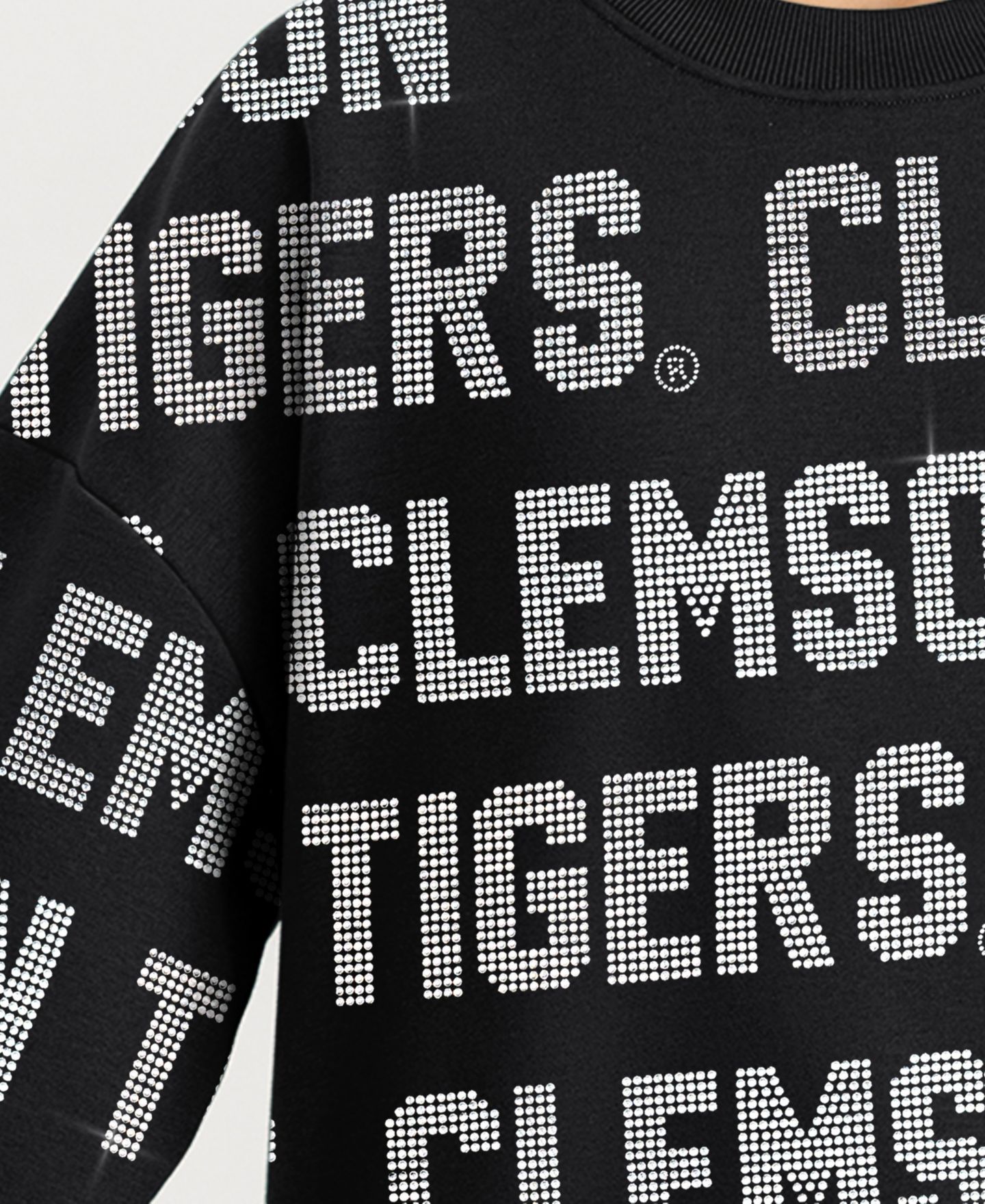 Женская толстовка Gameday Couture Black Clemson Tigers Hype Era — фото 2