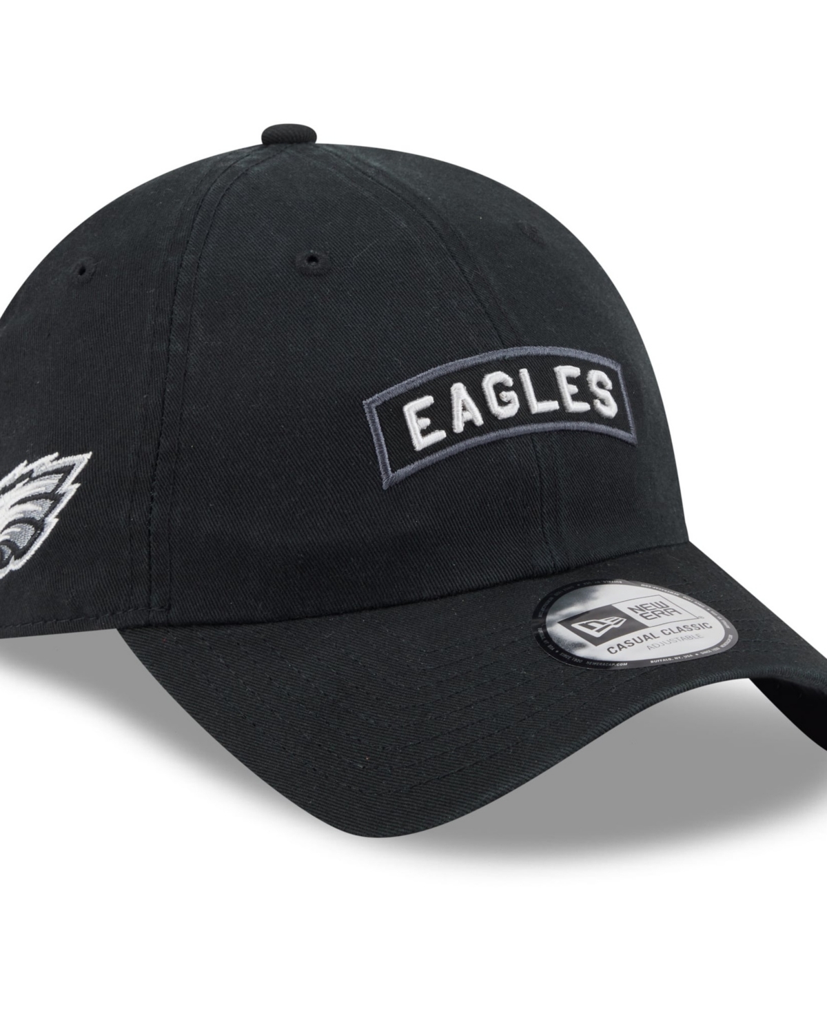 New Era Men's Black Philadelphia Eagles 2026 Salute To Service Casual Classic Adjustable Hat