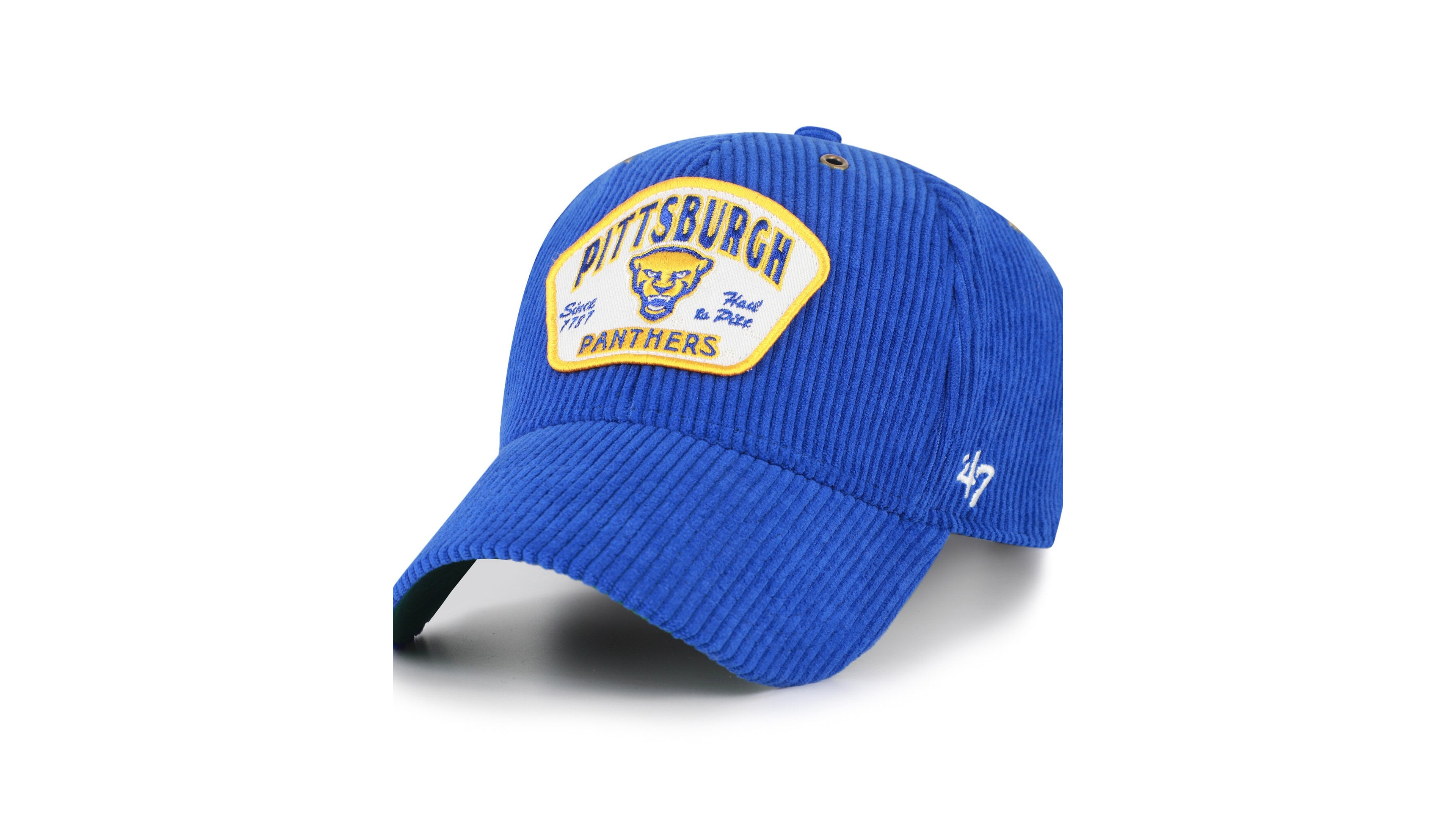 '47 Brand Men's and Women's Royal Pitt Panthers Accordia Corduroy Mvp Adjustable Hat