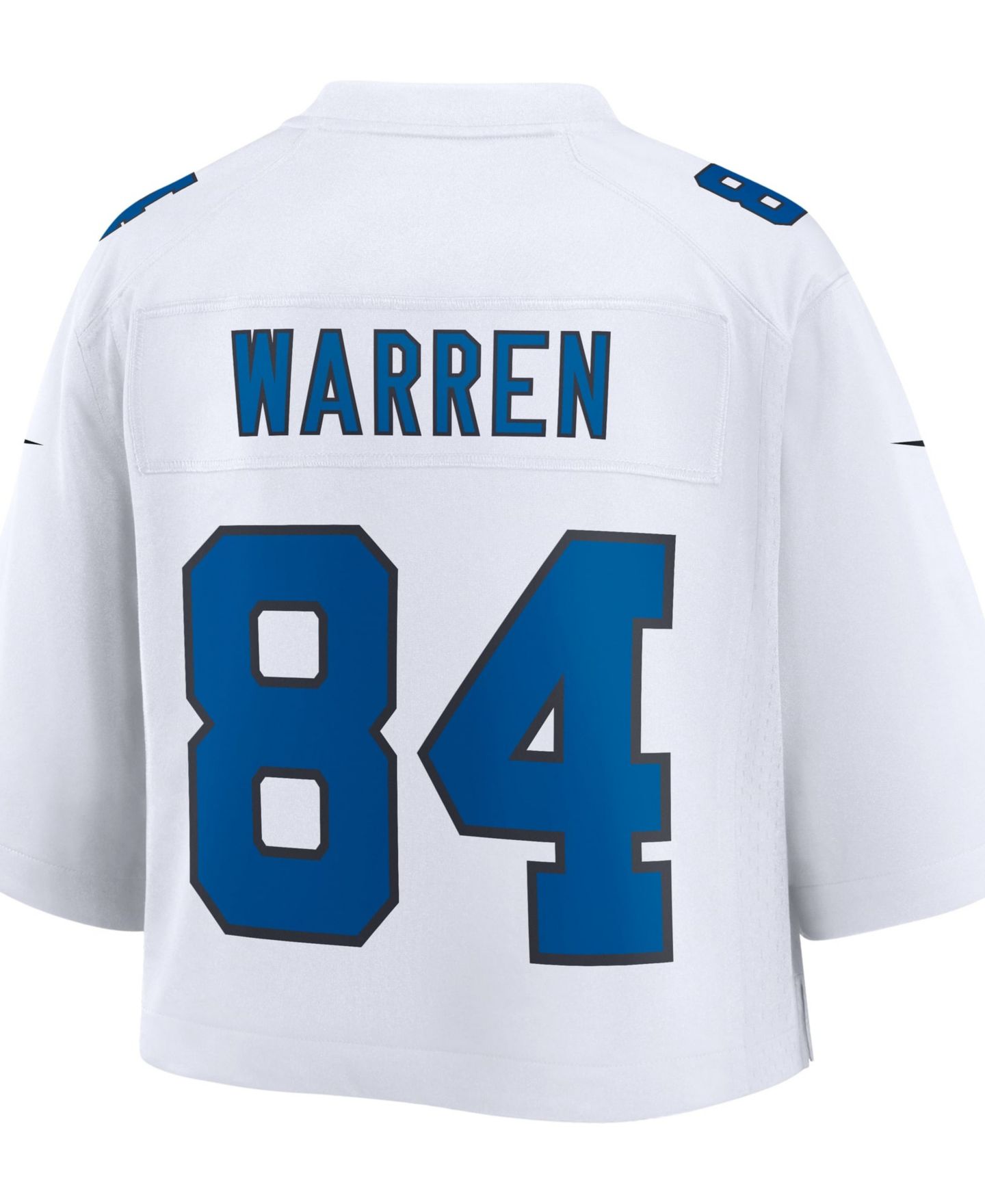 Женский топ Nike Tyler Warren White Indianapolis Colts Cropped Fashion Game Jersey — фото 2