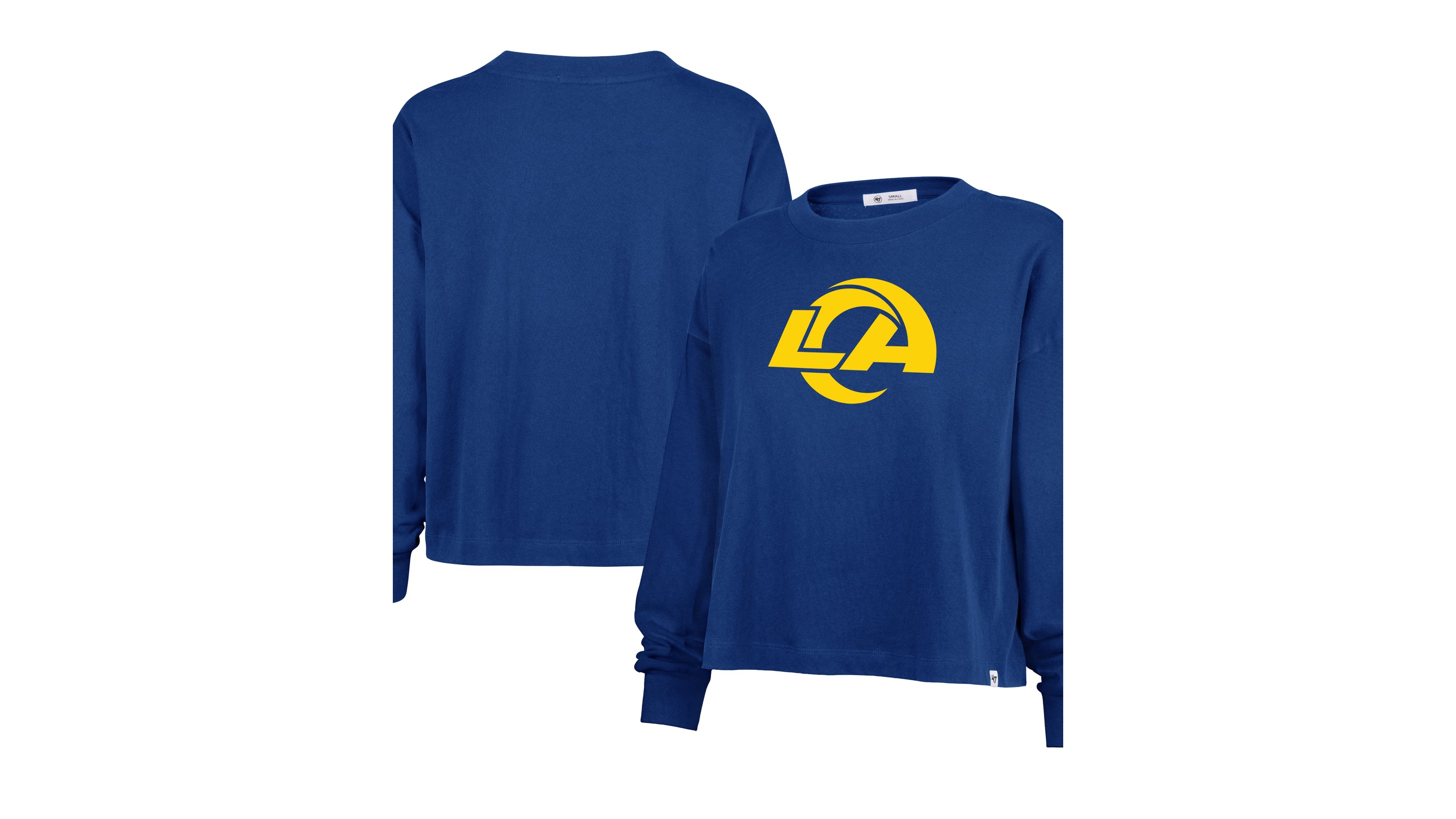 '47 Brand Women's Royal Los Angeles Rams Imprint Sydney Long-Sleeves T-Shirt