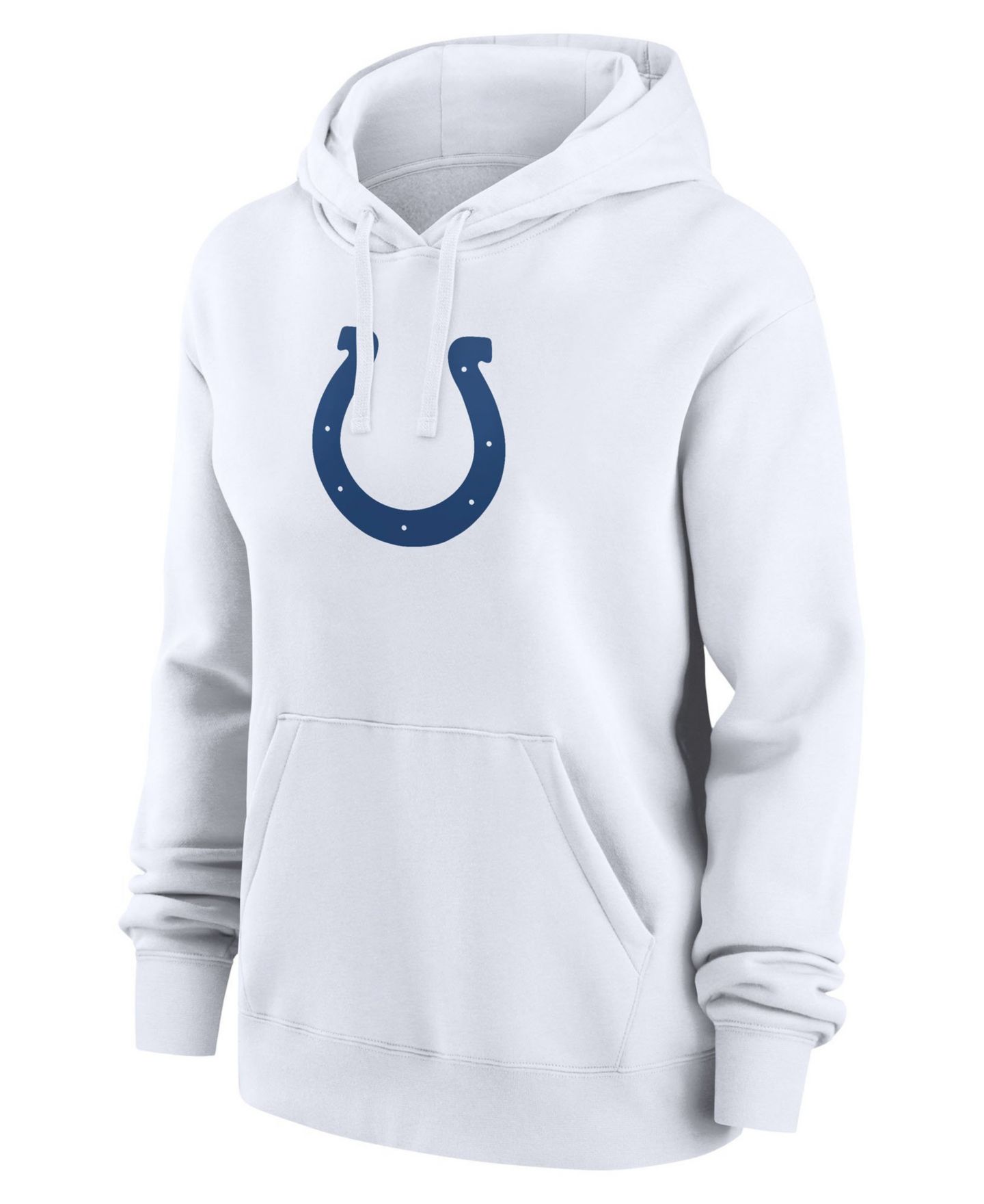 Женское худи Nike Daniel Jones White Indianapolis Colts Player Name Number Fleece — фото 3