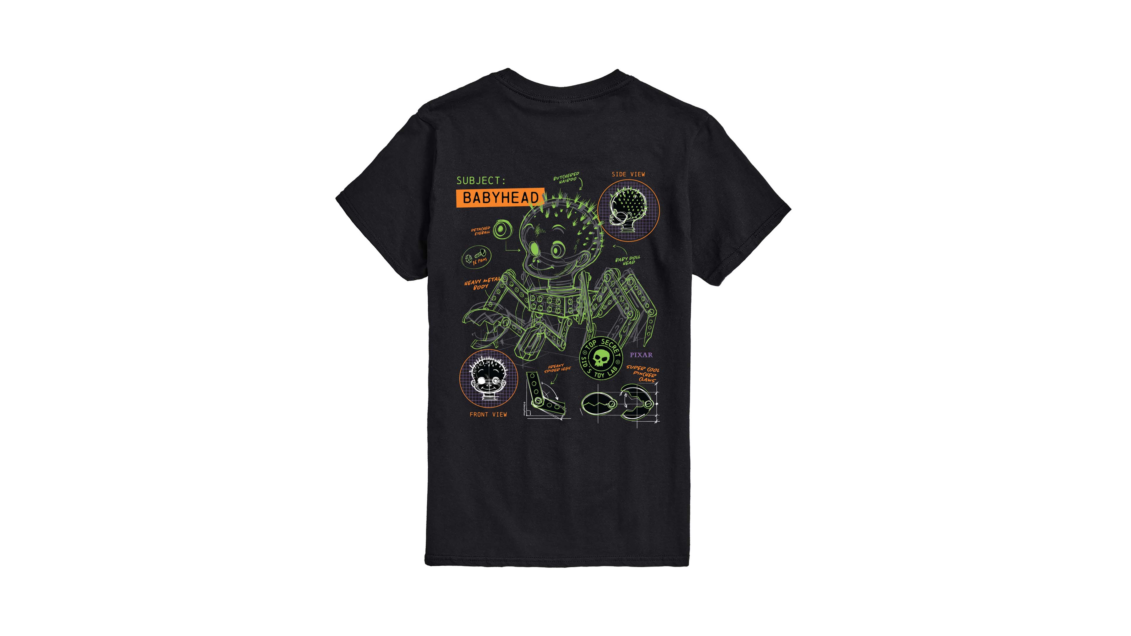 Airwaves Men's Toy Story Spider Doll Graphic T-Shirt