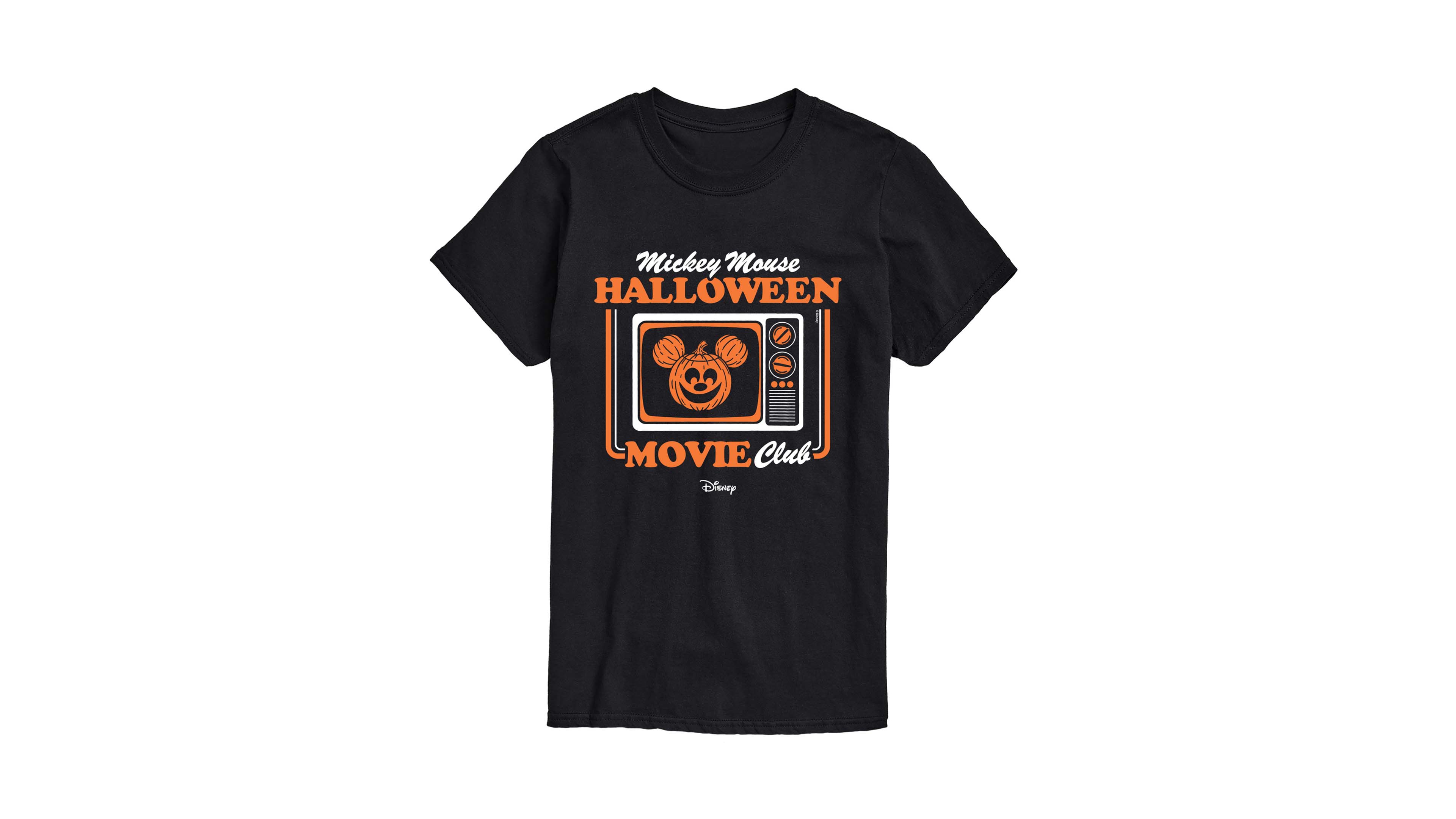 Airwaves Men's Mickey Mouse Halloween Movie Club Graphic T-Shirt