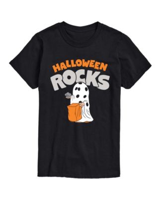 Men's Halloween Rocks Ghost Graphic Crewneck T-Shirt