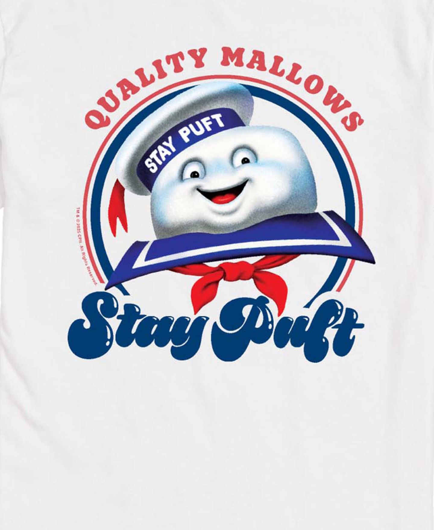 Мужская футболка AIRWAVES Stay Puft Ghostbusters Graphic, цвет: Белый — фото 3