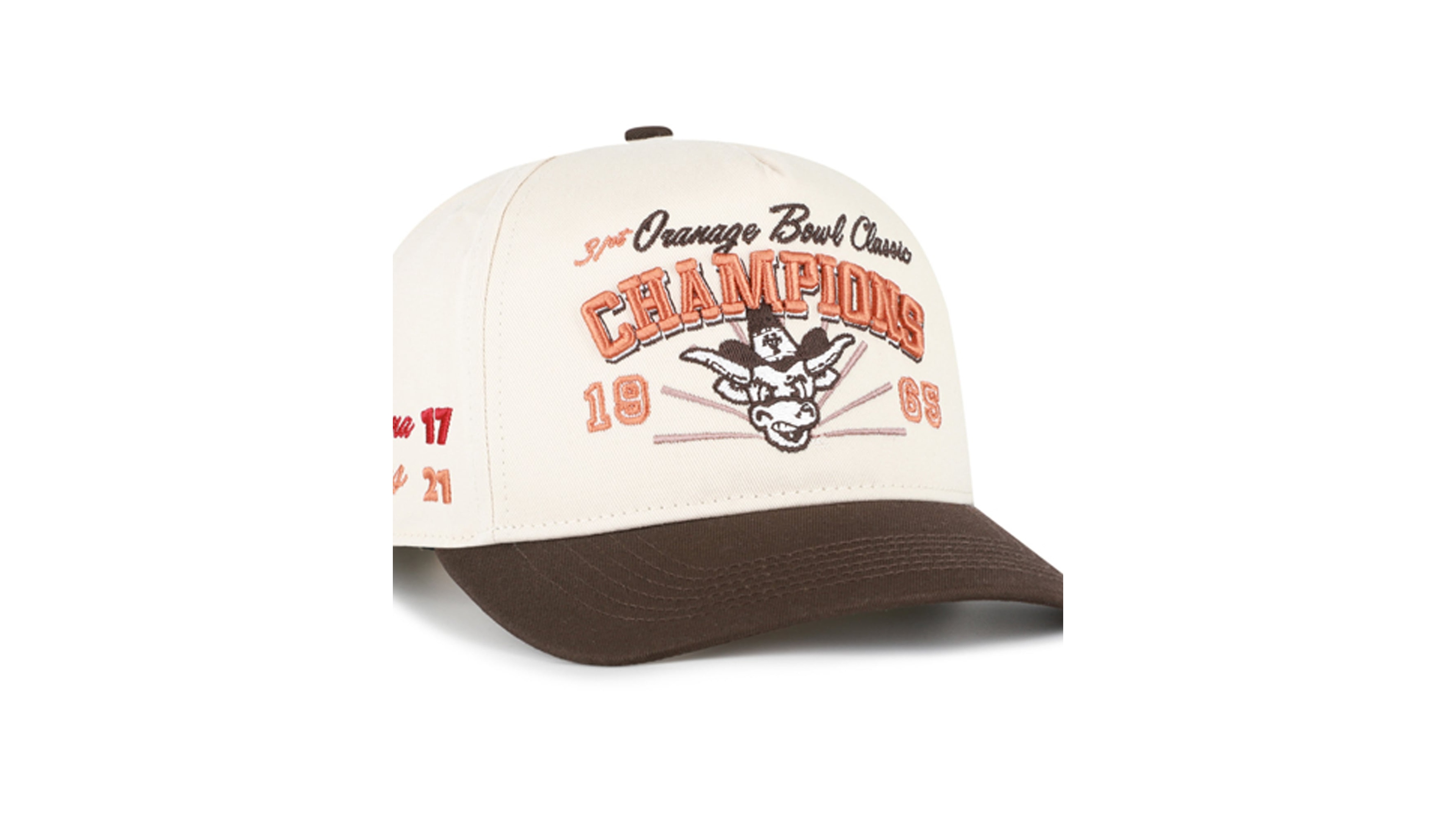 '47 Brand Men's Natural Texas Longhorns Orange Bowl Champions Scored Hitch Adjustable Hat