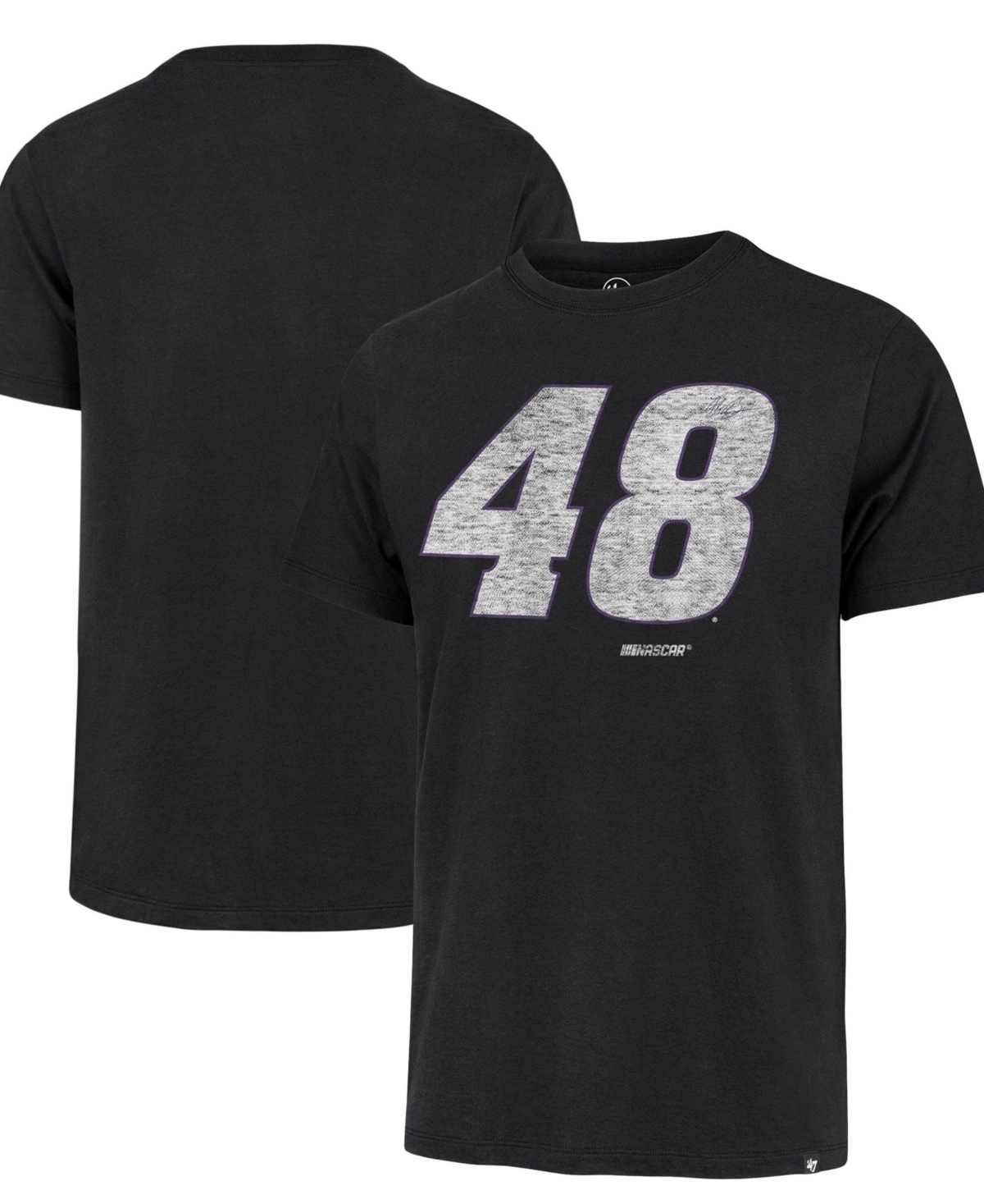'47 Brand Men's Black Alex Bowman Driver Number Franklin T-Shirt - Black