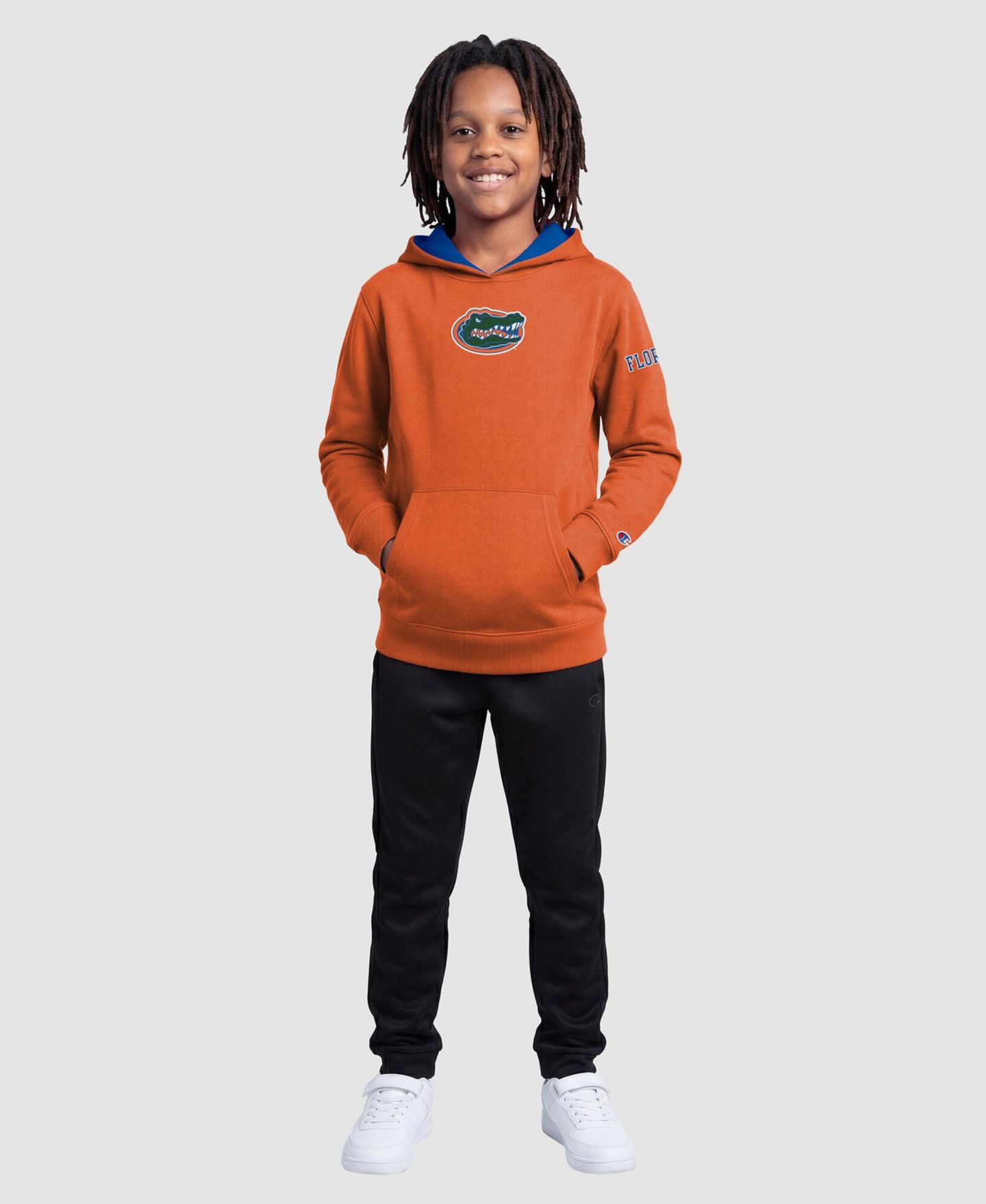 Детское худи Champion Orange Florida Gators Fleece — фото 5